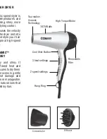 Preview for 8 page of Conair 121CTC Instruction Manual