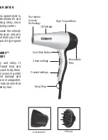 Предварительный просмотр 8 страницы Conair 121CTC Instruction Manual