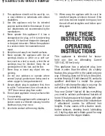 Preview for 2 page of Conair 18 PIECE HC918CSC Instructions Manual