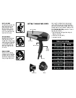 Предварительный просмотр 1 страницы Conair 1875 Watt Ionic Chrome Styler Instructions For Use Manual