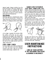 Preview for 2 page of Conair 27 piecee HC318XCSC Instructions For Care And Use