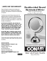 Preview for 4 page of Conair BE67SNC User And Care Manual