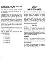 Preview for 2 page of Conair CD80NCSC Instruction & Styling Manual