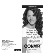 Preview for 6 page of Conair CD96RCSC Instruction & Styling Manual