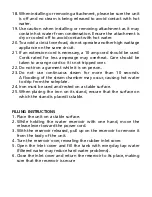 Preview for 4 page of Conair CGS19A User Manual