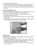 Preview for 8 page of Conair CGS19A User Manual