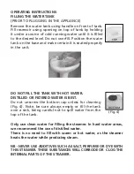 Preview for 9 page of Conair CGS95A Instructions For Use Manual