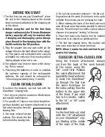 Preview for 7 page of Conair CleanHead HG300C Instructions For Care And Use