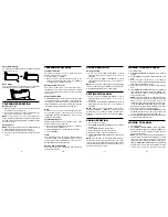 Preview for 4 page of Conair Conairphone HOME DESIGNS TCR500 Owner'S Manual