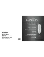 Preview for 1 page of Conair CPG44C Instruction Manual