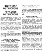 Preview for 3 page of Conair CS26TC Instruction & Styling Manual