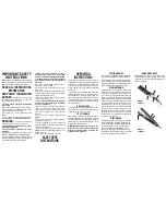 Предварительный просмотр 1 страницы Conair CS70HBC Instruction & Styling Manual