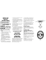 Conair Double Sided Mirror BE18NX Use And Care Manual preview