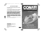 Preview for 12 page of Conair DPP3000 Series User Manual