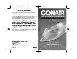 Предварительный просмотр 12 страницы Conair DPP3000 Series User Manual