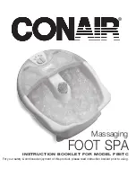 Preview for 6 page of Conair FB5TC Instruction Booklet