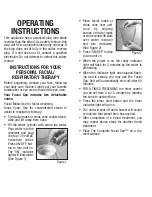 Предварительный просмотр 4 страницы Conair FS4RC Instruction Manual