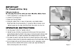 Preview for 9 page of Conair FSP10C Instruction Booklet