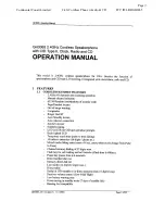 Preview for 1 page of Conair GH3065 Operation Manual
