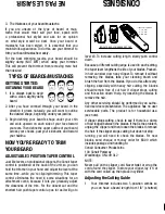 Preview for 6 page of Conair GMT235WCHC Instruction Booklet