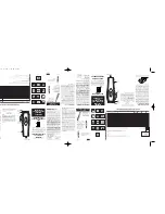 Preview for 2 page of Conair Gold Linez HC245MRCS Instruction Booklet