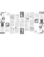 Preview for 2 page of Conair GS11IC Instructions For Use