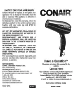 Preview for 6 page of Conair Hair Care Product Instruction & Styling Manual