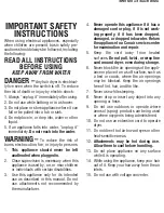 Preview for 2 page of Conair INFINITI INF129C Operating Instructions Manual