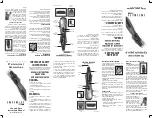 Conair INFNE158CSC Instruction Manual предпросмотр