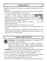 Preview for 3 page of Conair Nomad C794296A Instructions For Use