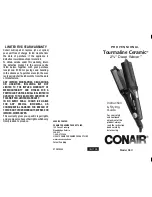 Preview for 1 page of Conair S5C Instruction Manual