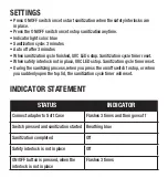 Preview for 6 page of Conair SNSC26CTXC Manual