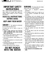 Preview for 2 page of Conair STUBBLE TRIM GMT265CSC Instruction Booklet