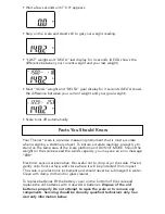 Preview for 7 page of Conair Thinner TH314C Instruction Manual