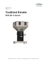 Preview for 1 page of Conair TrueBlend SB-4 User Manual