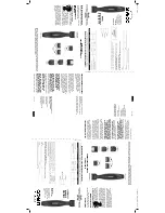 Предварительный просмотр 2 страницы Conair TwinXTrim GMT155 Instruction Booklet