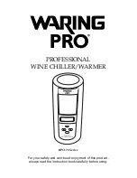 Conair Waring Pro RPC175 Series Manual preview