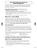 Preview for 4 page of Conair Weight Watchers WW71C Instructions For Use Manual