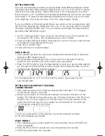 Preview for 11 page of Conair Weight Watchers WW71C Instructions For Use Manual