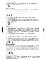 Preview for 13 page of Conair Weight Watchers WW71C Instructions For Use Manual