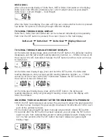 Preview for 15 page of Conair Weight Watchers WW71C Instructions For Use Manual