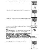 Preview for 8 page of Conair Weight Watchers WW88WRC Instructions For Use Manual