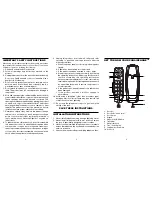 Предварительный просмотр 2 страницы Conairphone PR5007 Owner'S Manual