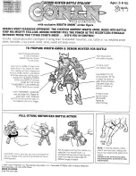 Conan Properties Conan Demon Hunter Battle Stallion Instructions preview