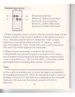 Preview for 9 page of Conbrov HD028 User Manual