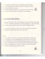 Preview for 10 page of Conbrov HD028 User Manual