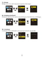 Preview for 13 page of Conbrov Super-Cam HD90 User Manual