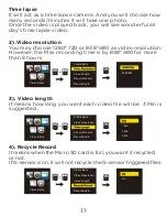 Preview for 15 page of Conbrov Super-Cam HD90 User Manual