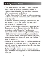 Preview for 2 page of Conbrov WFA01 User Manual