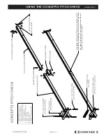 Предварительный просмотр 3 страницы concept 2 PITCH CHECK Using